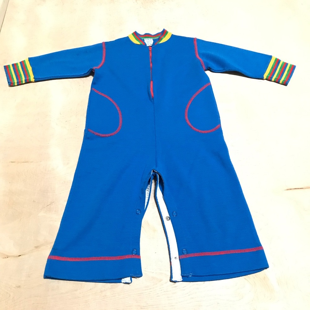 Carterβs Vintage Overall Baby Size 24 Months Blue